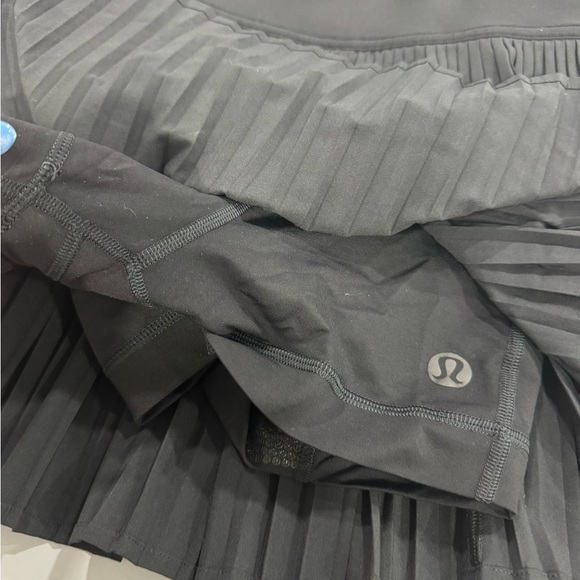 lululemon athletica Black Pleated Skater Skirt - Picture 6 of 9